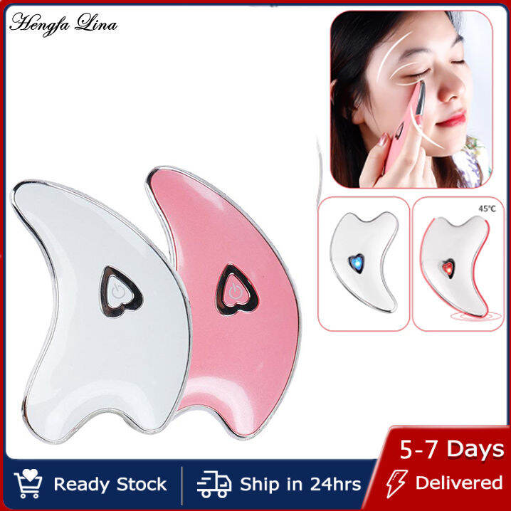 Hengfa Lina Electric Guasha Face Massager Microcurrent Face Lift