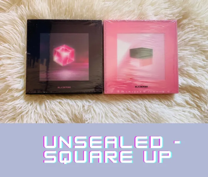 Unsealed Blackpink Albums Square Up Onhand Lazada Ph