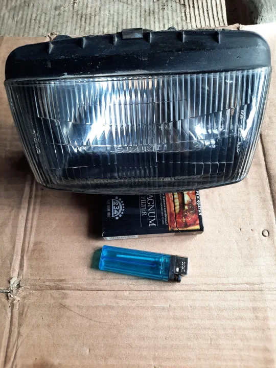 Headlamp Replektor Lampu Depan Suzuki RGR Original Copotan Lazada