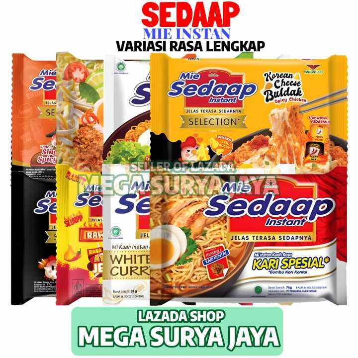 Mie Sedaap Instan Varian Rasa Lazada Indonesia