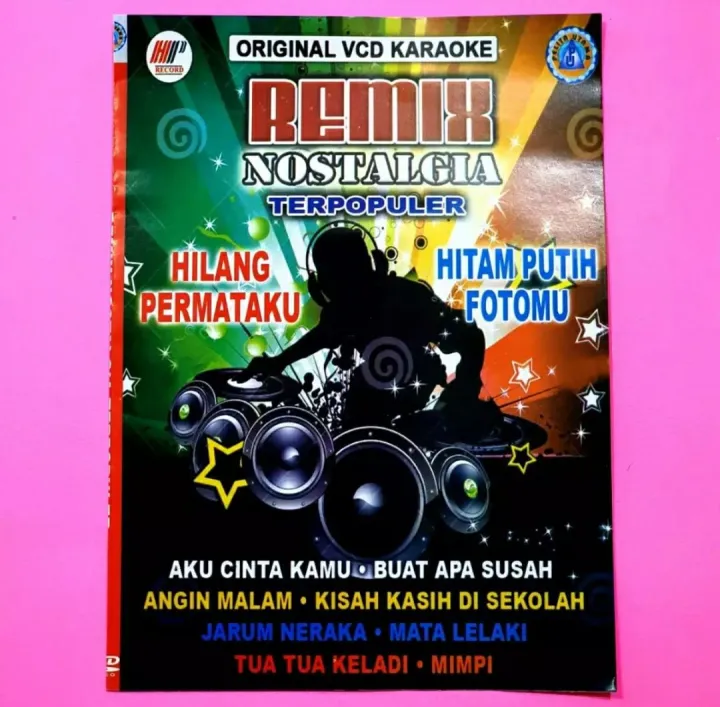 Kaset Vcd Original Karaoke Lagu Karaoke Terbaru Album Remix Nostalgia