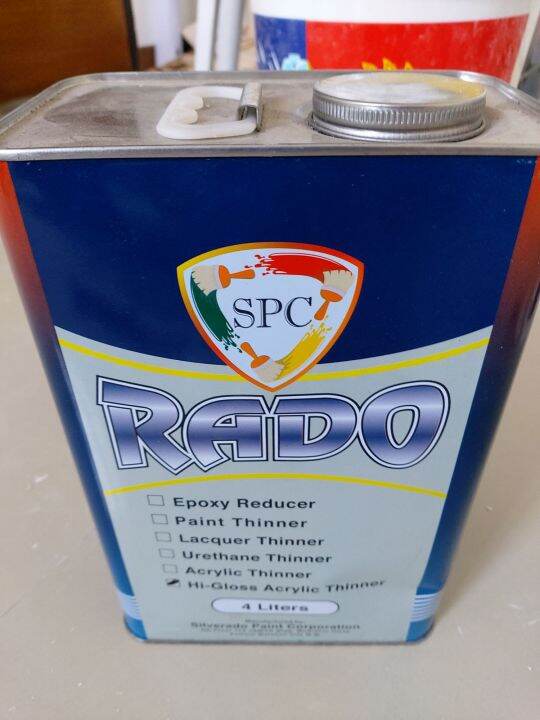 Spc Rado Hi Gloss Acrylic Thinner Lazada Ph