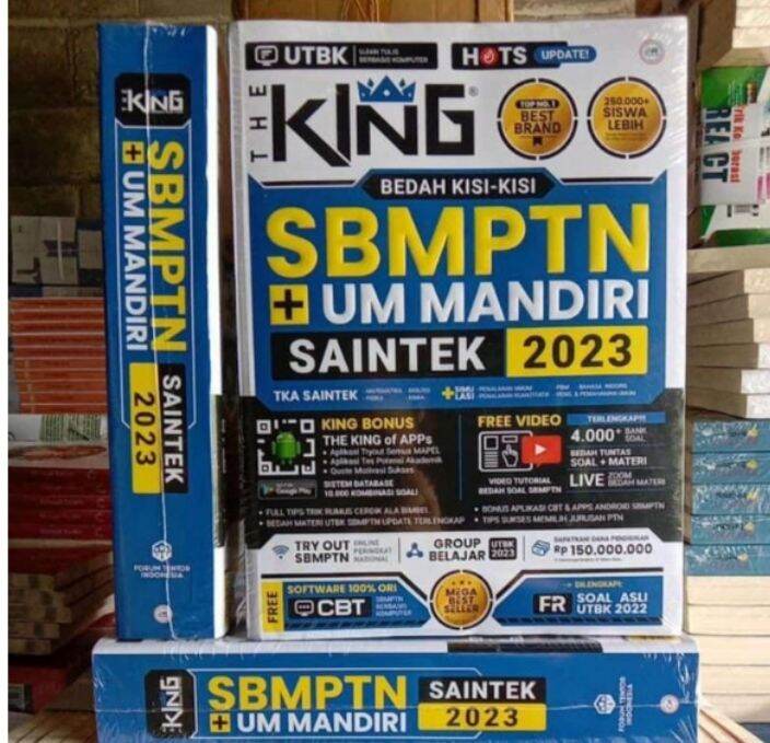 Buku The King Bedah Kisi Kisi SBMPTN UM Mandiri Saintek 2023 Lazada