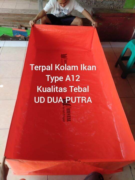 Terpal Kolam Ikan Type A Ukuran P Cm L Cm T Cm Lazada