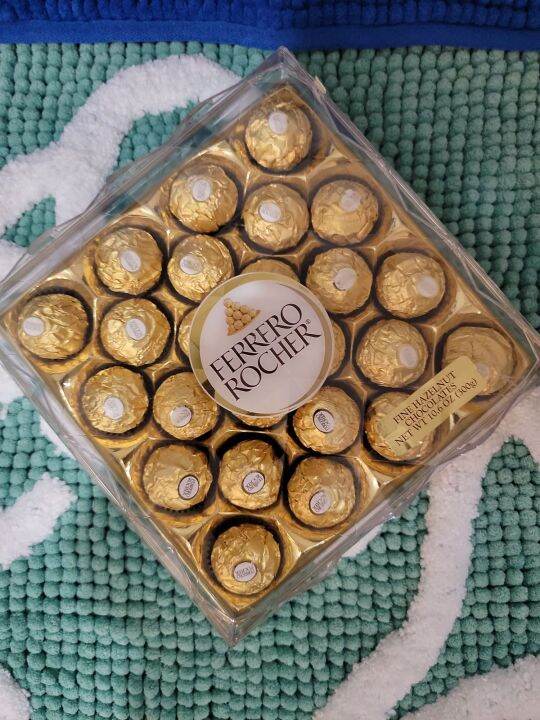 Ferrero Rocher Hazelnut Chocolate Box 24 Pcs Lazada PH