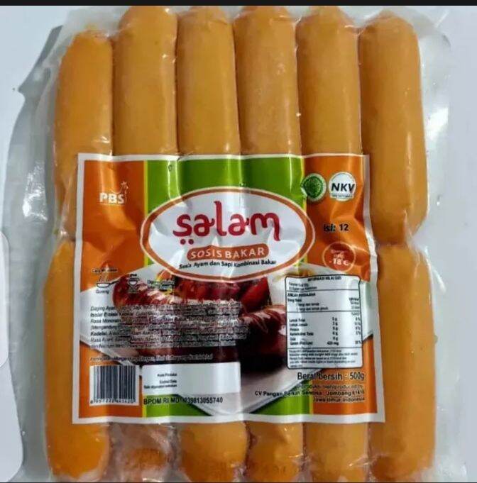 Sosis Bakar Sapi Salam Isi Ukuran Besar Lazada Indonesia