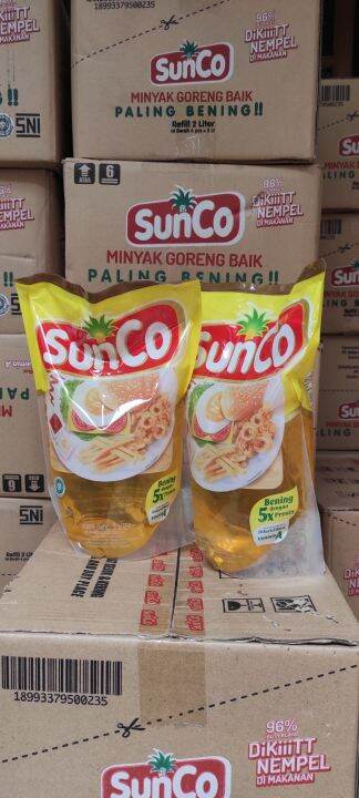 Minyak Goreng Sunco 2 Liter 1 Dus Isi 6 Pcs Lazada Indonesia