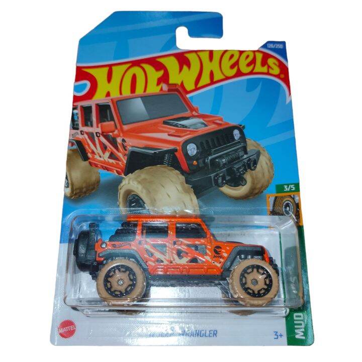 Hot Wheels 17 Jeep Wrangler Regular Treasure Hunt 1 64 Scale Model