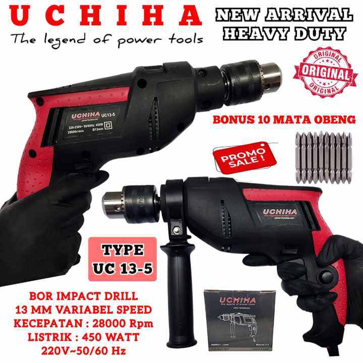 Promo Mesin Bor Listrik Mm Tembok Besi Kayu Impact Drill Type Uc