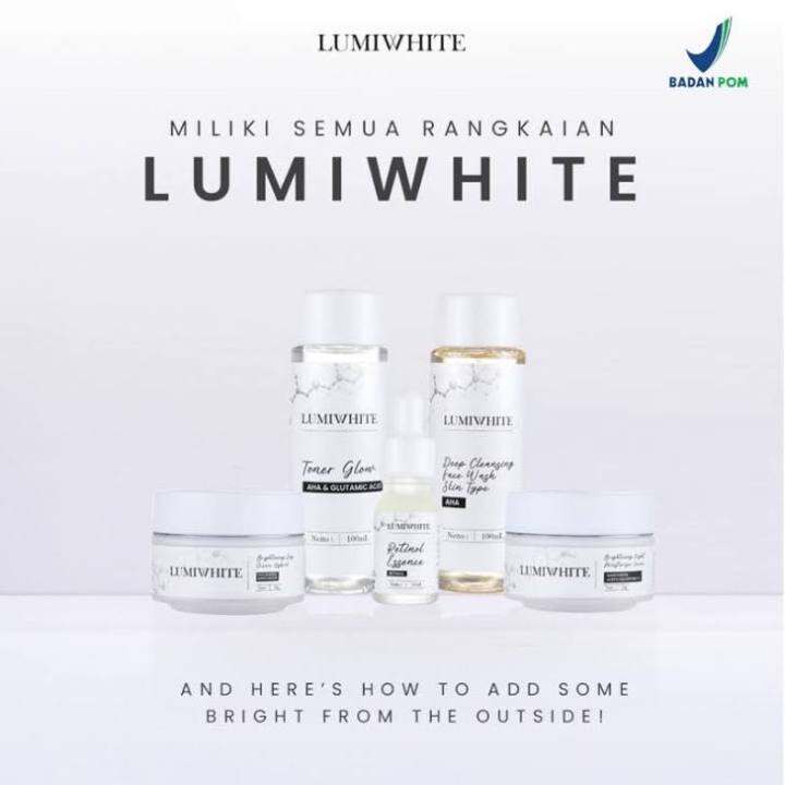 Paket Lengkap Skincare Lumiwhite Brightening Series Lazada Indonesia