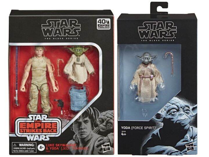 Star Wars The Black Series Tbsd Luke Skywalker Yoda Jedi Training