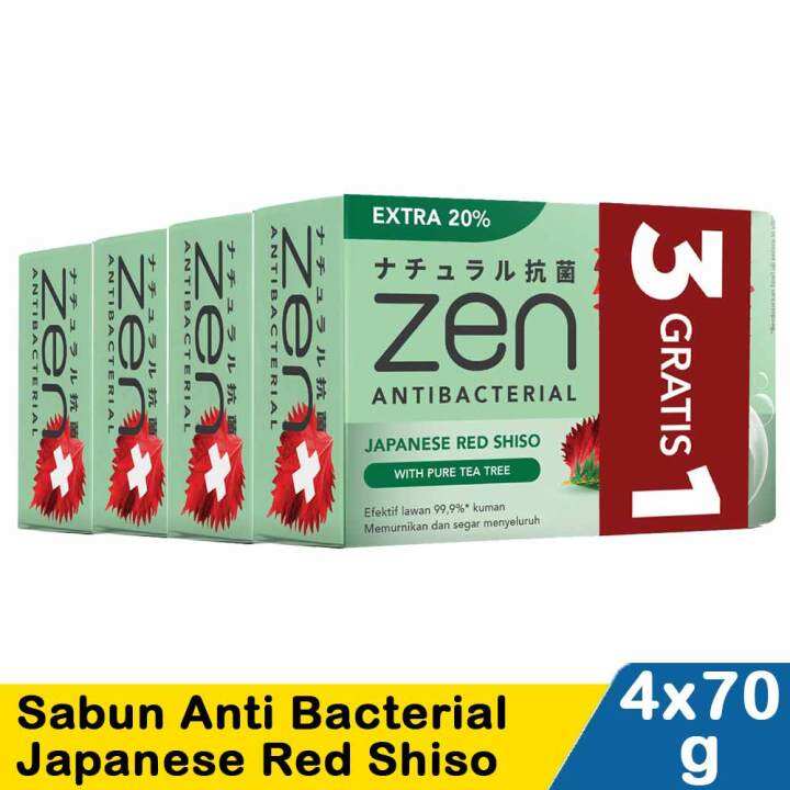 Sabun Batang Zen Zen Antibacterial Bar Soap Gr Sabun Mandi Zen