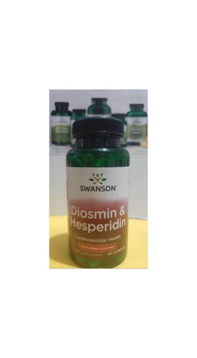 Diosmin 500mg Hesperidin 60 Capsules EXPIRY April 2024 Swanson