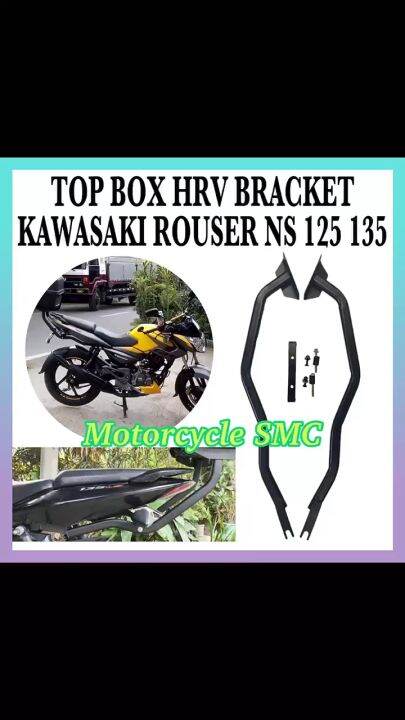 Kawasaki Rouser Ns Hrv Box Bracket Heavy Duty For Top Box Made