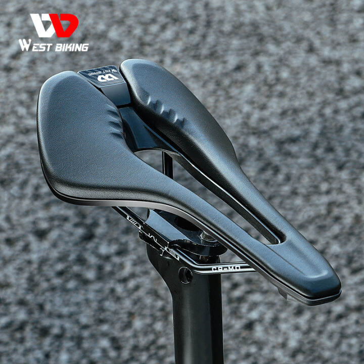 WEST BIKING Road Bike Saddle Ultralight Breathable Racing Bicycle