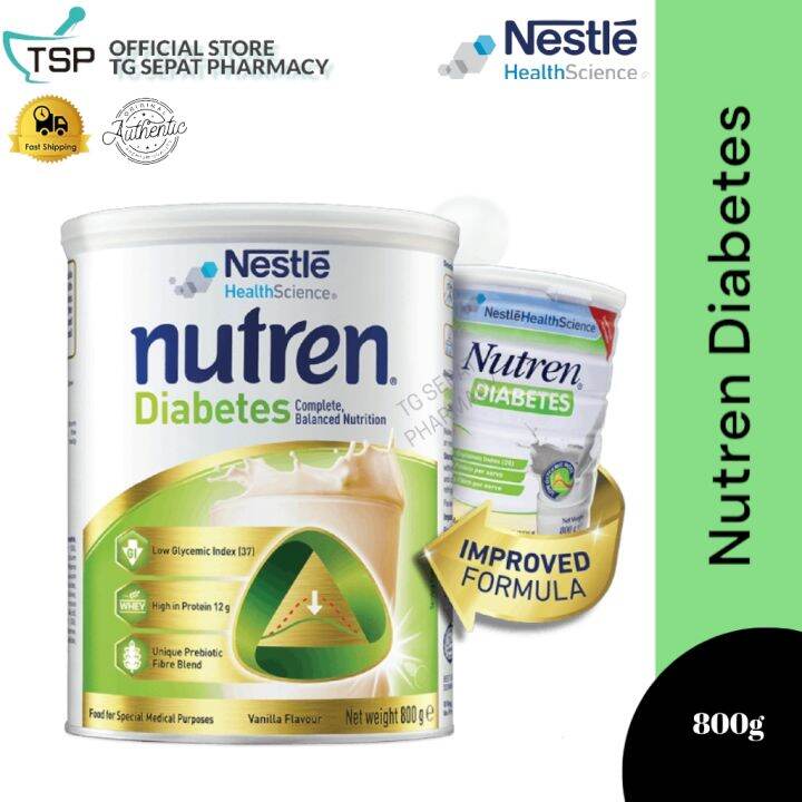 Nutren Diabetes Vanilla Flavour G Lazada