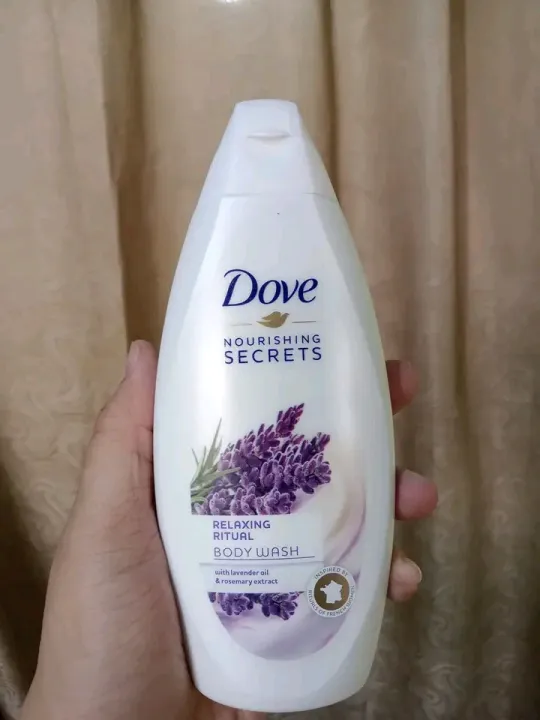 Dove Relaxing Ritual Body Wash With Lavender Oil Rosemary Extract Ml