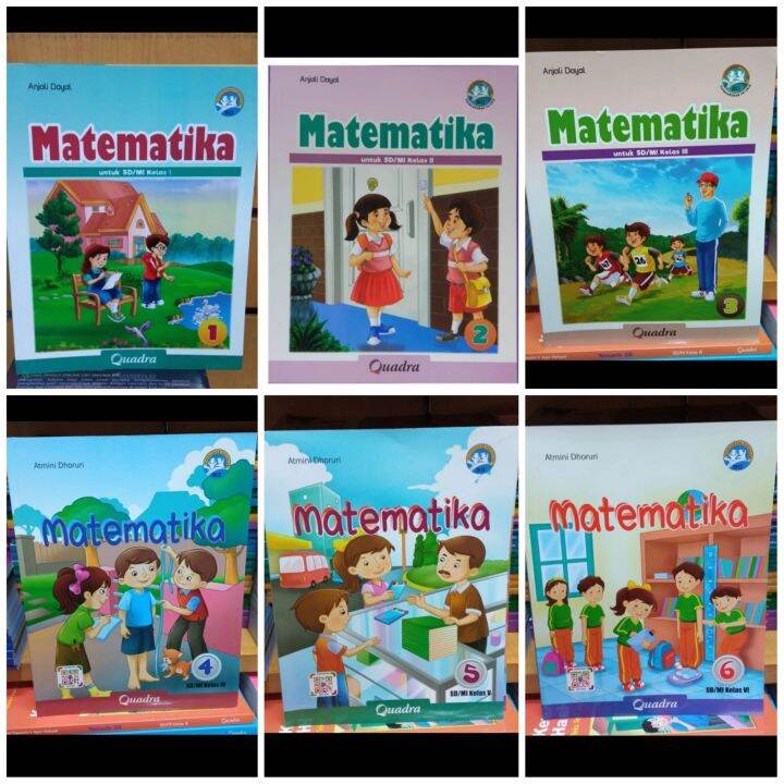 New Buku Matematika Sd Mi Kelas Revisi K Quadra Lazada