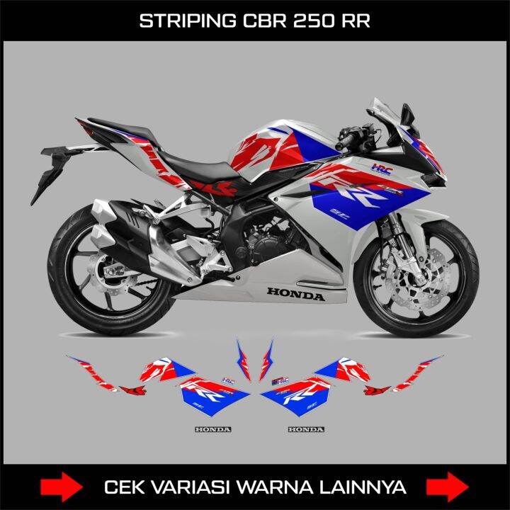 Striping CBR 250 RR Livery Fireblade Stiker Motor Honda Cbr 250 Rr