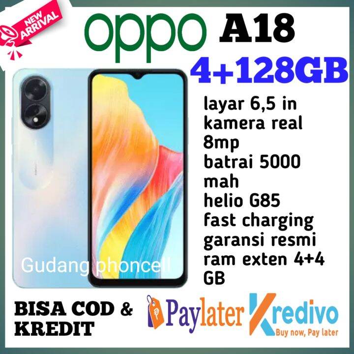 Oppo A Ram Gb Helio G Garansi Resmi Tahun Oppo Resmi Imei