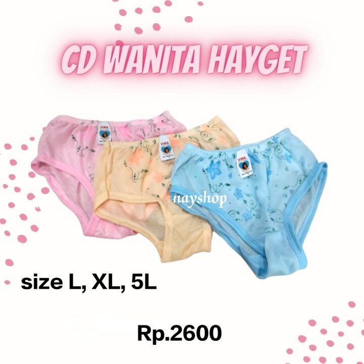 Cd Vina Celana Dalam Menstruasi Haid Cd Jadul Hyget Lazada Indonesia