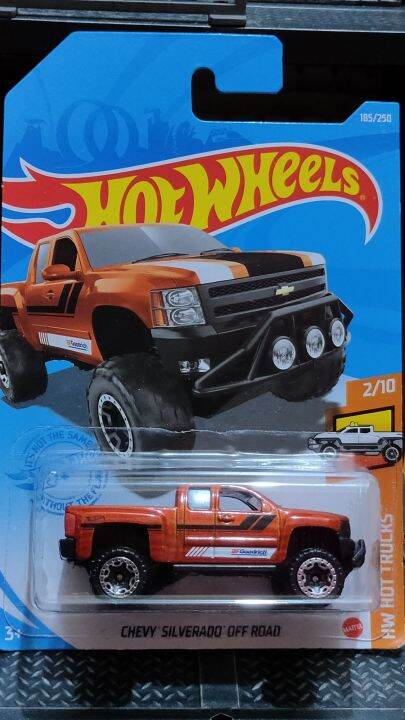 Hot Wheels Chevy Silverado Off Road Hot Trucks Lazada Ph