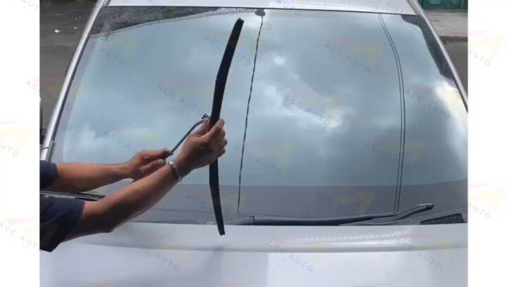 Wiper Frameless Mobil Toyota Raize Karet Kaca Kipas Kaca Silicon