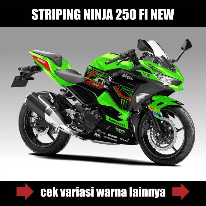 Striping Ninja Fi New Edisi Terbaru Decals Stiker Motor