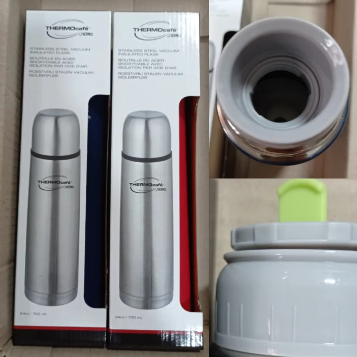 Usa Thermocafe By Thermos Stainless Steel Vacuum Insulated Flask Red