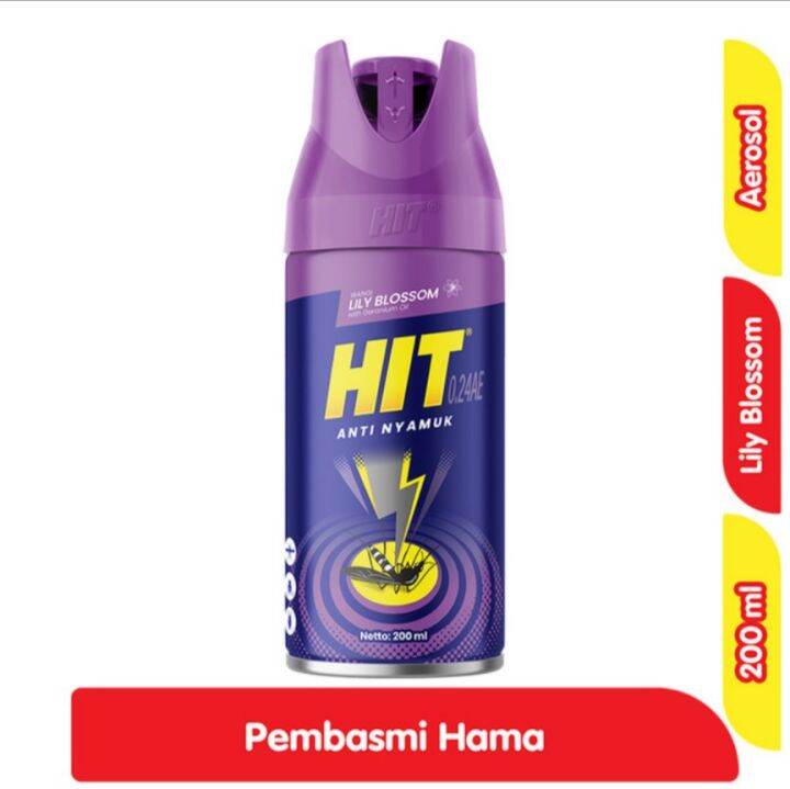 Hit Aerosol Lily Blossom Ml Pembasmi Nyamuk Dan Kecoa Lazada