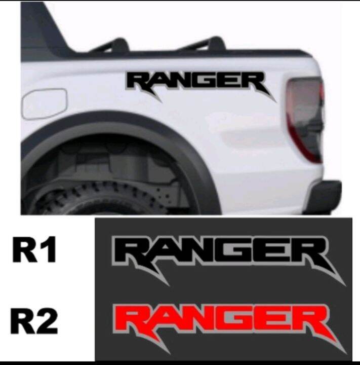 Ford Ranger Wildtrak Body Sticker Design Pcs Set Lazada Ph