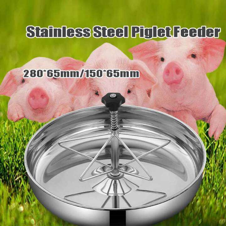 Stainless Steel Piglet Creep Feeder Piglet Feeding Trough Big Small