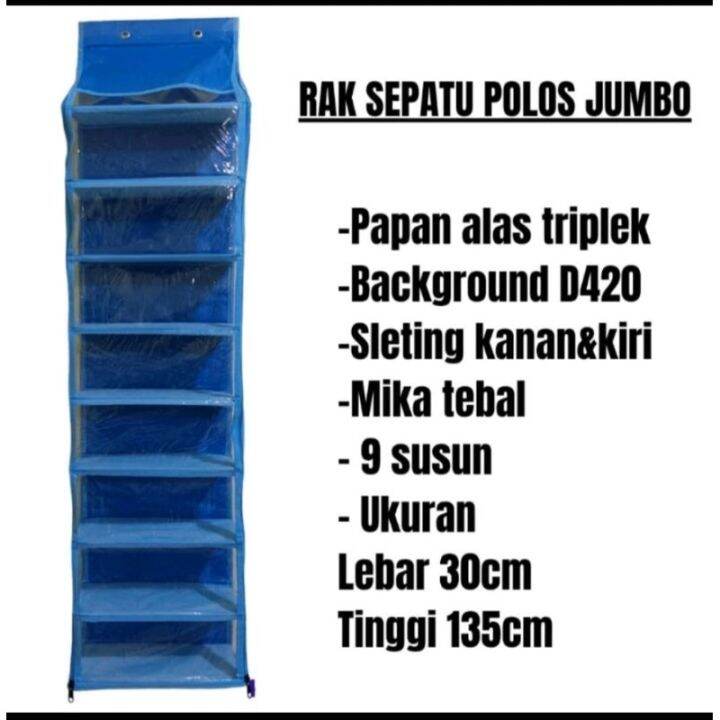 Rak Sepatu Jumbo Alas Triplek Full Sleting Lazada Indonesia