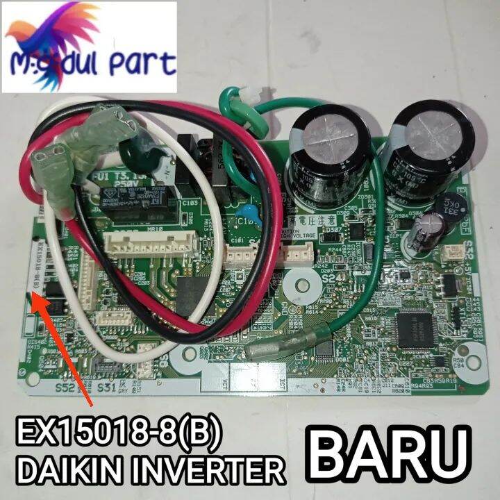 MODUL PCB CONTROLLER INDOOR AC DAIKIN INVERTER THAILAND EX15018 8 B