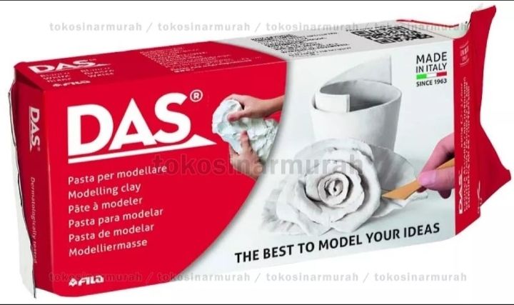 Das Modelling Clay Tanah Liat Putih Gr Lazada Indonesia