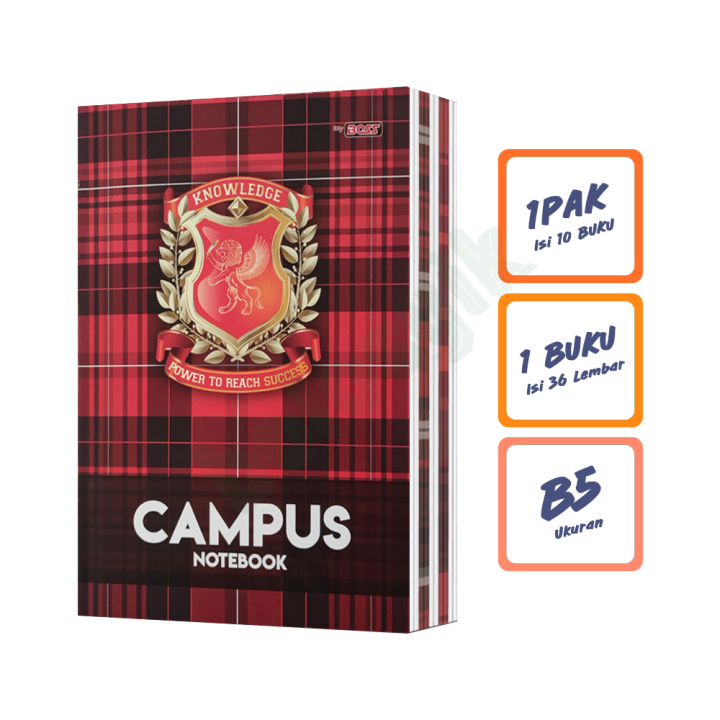 Buku Tulis Pak Isi Sidu Sinar Dunia Big Boss Campus Lembar