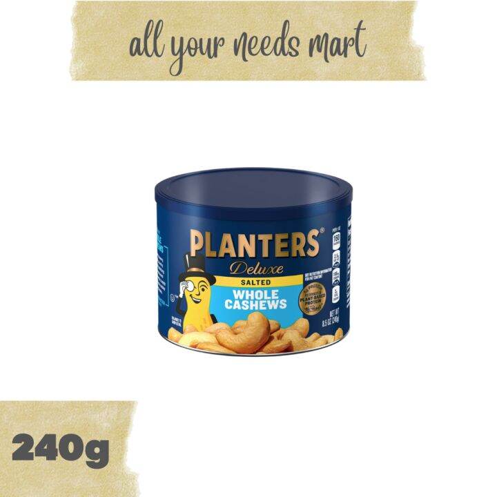 Planters Deluxe Salted Whole Cashew G Lazada Ph