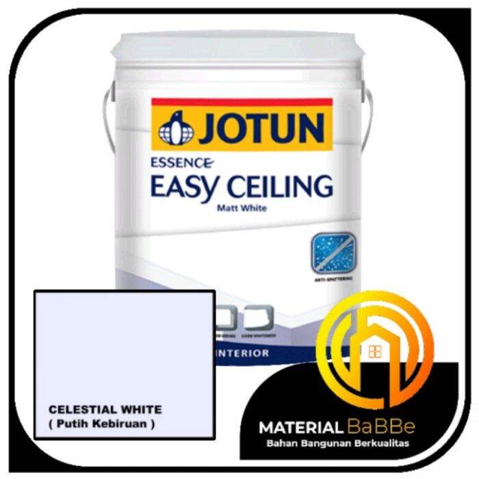 Jotun Essence Easy Ceiling Celestial White Liter Cat Plafon