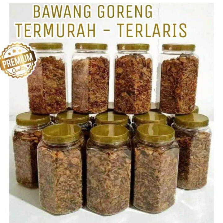 Bawang Goreng Asli Brebes Siap Santap Kemasan Toples Lazada Indonesia