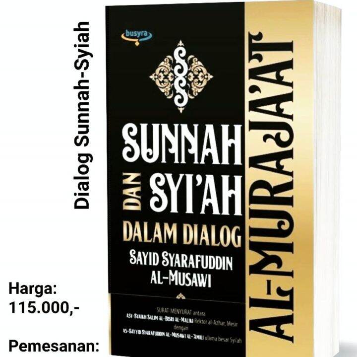 DIALOG SUNNAH SYIAH Lazada Indonesia