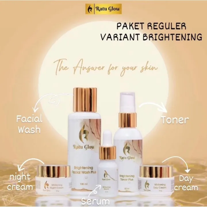 Ratu Glow Skincare Original Reguler Lazada Indonesia