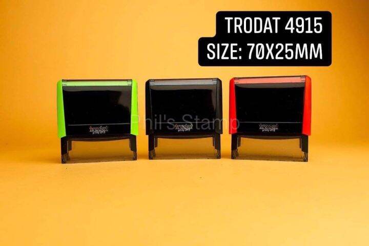 Trodat Personalized Stamp Lazada Ph