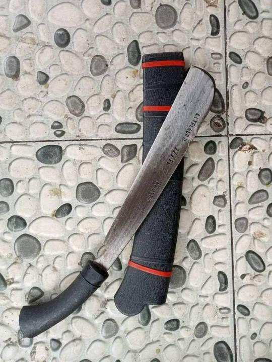 Golok Sarung Baja Per Asli Tanpa Asah Lagi Lazada Indonesia