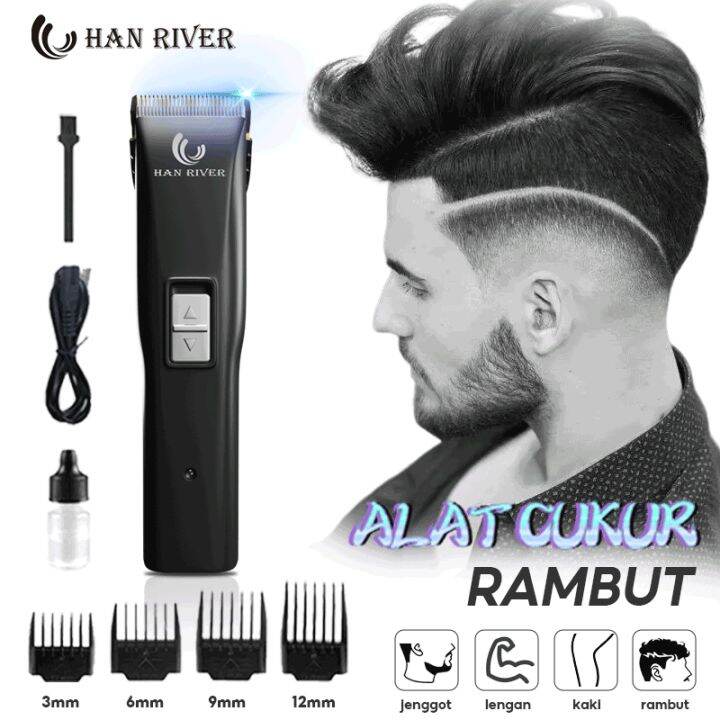 Han River Alat Cukur Rambut Set Asli Universal Untuk Dewasa Dan Bayi