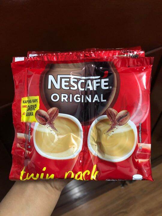 10 Pcs Sachets NESCAFE ORIGINAL Twin Pack Lazada PH