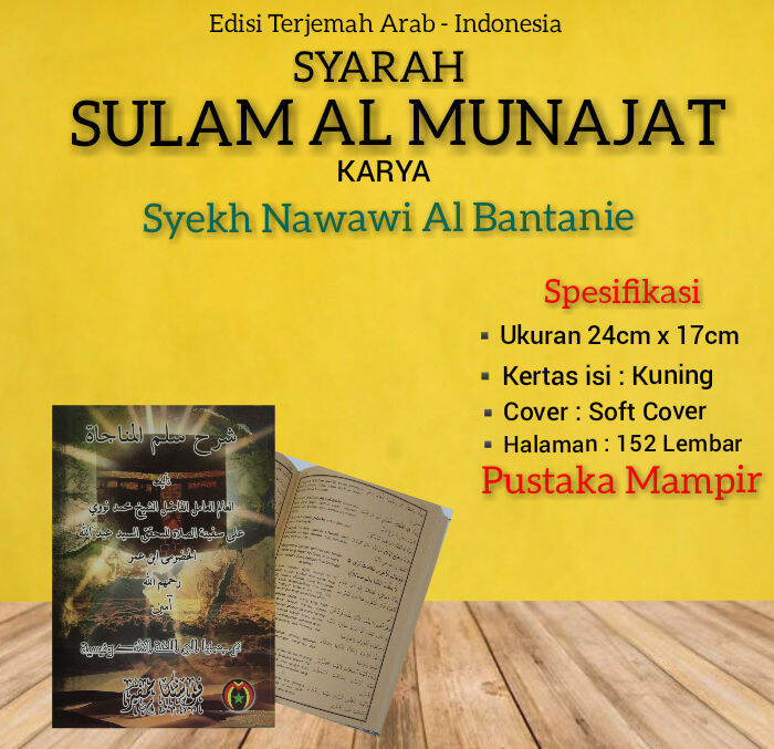 Kitab Terjemah Lengkap Sullamul Munajat Pustaka Mampir Lazada