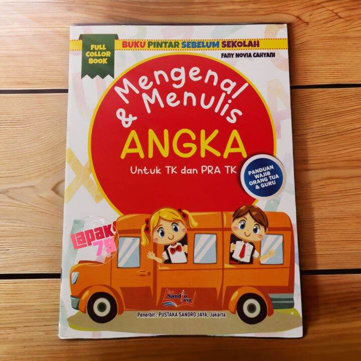 Buku Mengenal Dan Menulis Angka Untuk Tk Dan Pra Tk Lazada Indonesia