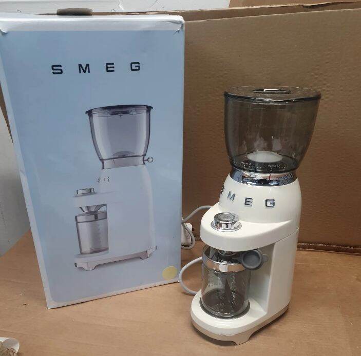 Smeg Cgf Cruk S Retro Style Aesthetic Coffee Grinder Lazada Ph