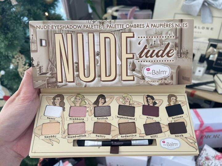 อายแชโดว The Balm Nude Tude Eyeshadow Palette Lazada co th