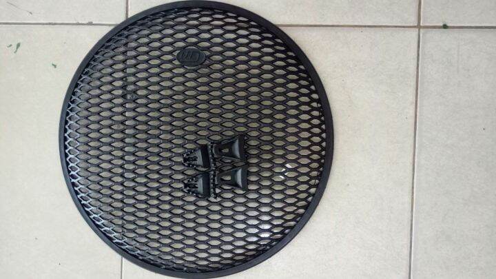 Jaring Grill Speaker Plastik Jepitan Ram Tutup Speaker Inch